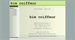 Desktop Screenshot of bim-coiffeur.ch